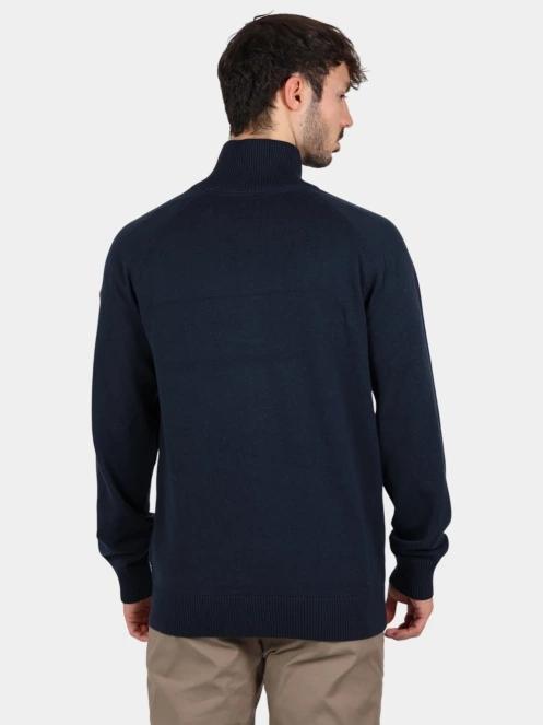 pulover tricotat pt. barbati Fjallraven Övik Lite Half Zip M albastru inchis 4