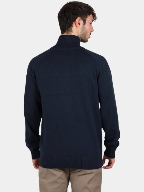 pulover tricotat pt. barbati Fjallraven Övik Lite Half Zip M albastru inchis 4