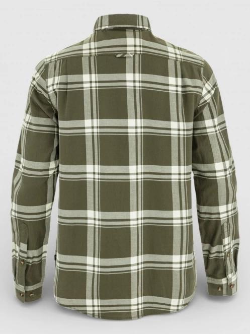 camasa cu maneci lungi pt. barbati Fjallraven Övik Lite Flannel Shirt M verde 8