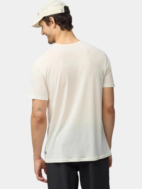 tricou pentru sport, cu maneci scurte pt. barbati Fjallraven High Coast SS M alb 3