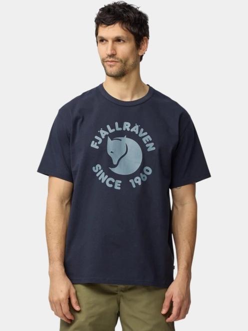 tricou pentru sport, cu maneci scurte pt. barbati Fjallraven Fjällräven Relaxed T-Shirt M albastru inchis 2