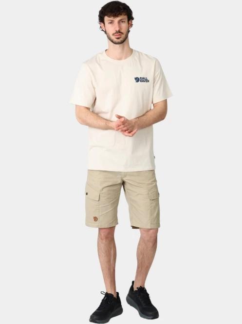 tricou pentru sport, cu maneci scurte pt. barbati Fjallraven Swedish Forest T-Shirt M alb 5