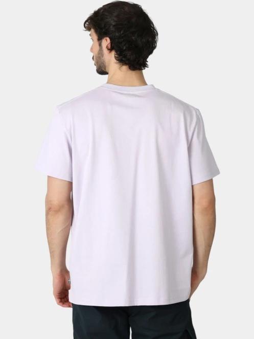 tricou pentru sport, cu maneci scurte pt. barbati Fjallraven Archive Logo T-Shirt M violet 4