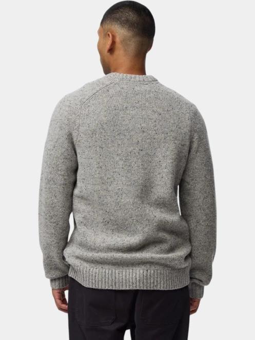pulover tricotat pt. barbati Fjallraven Övik Neps Knit Sweater M gri 4