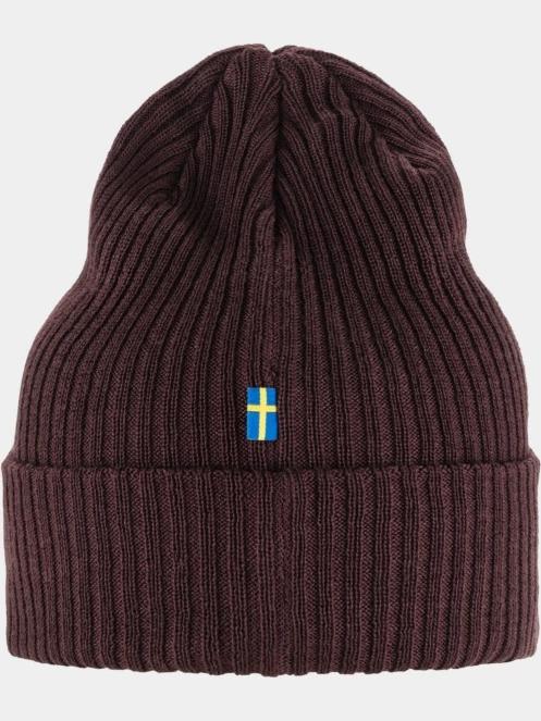 caciula tricotata Fjallraven Fjällräven Rib Hat bordo 3