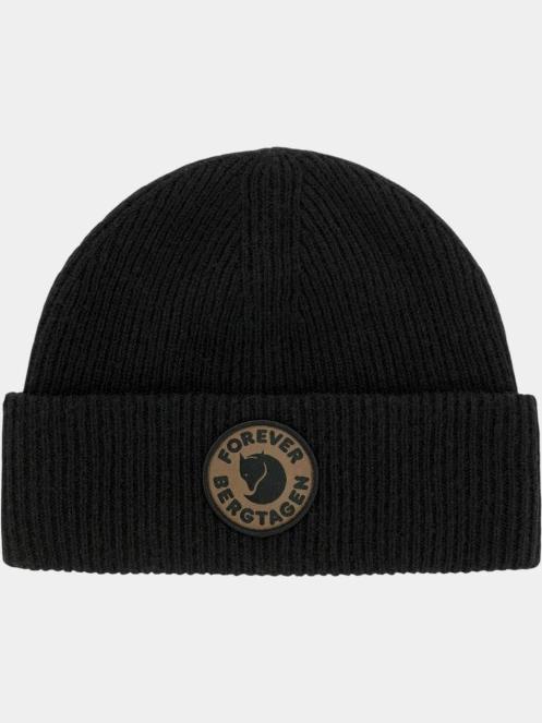 caciula tricotata Fjallraven Bergtagen Forever Wool Beanie negru 4
