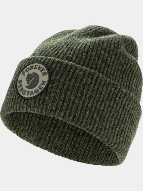 caciula tricotata Fjallraven Bergtagen Forever Wool Beanie verde 2