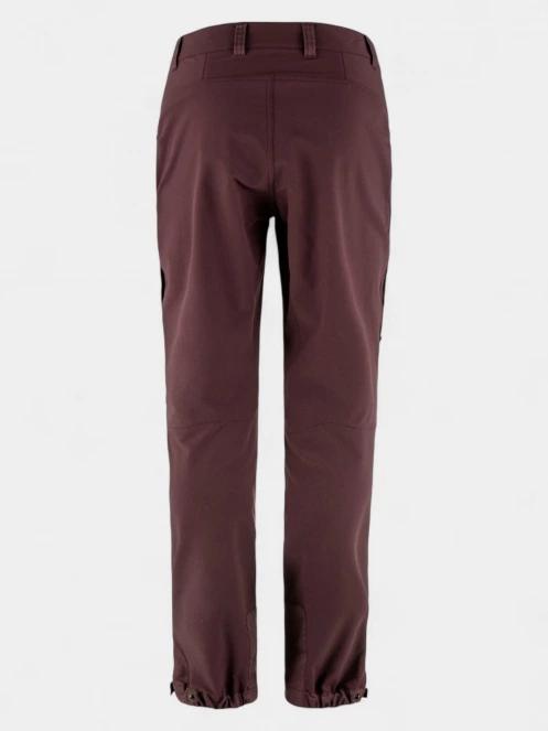 pantaloni de drumetie pt. femei Fjallraven Keb Agile Trousers W rosu 3