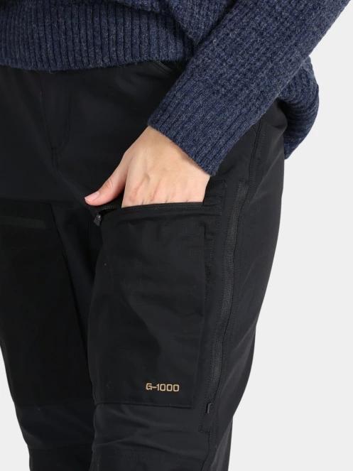 pantaloni de drumetie pt. femei Fjallraven Keb Agile Trousers W gri 6