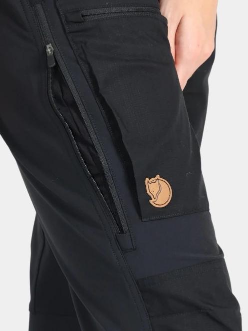 pantaloni de drumetie pt. femei Fjallraven Keb Agile Trousers W gri 8