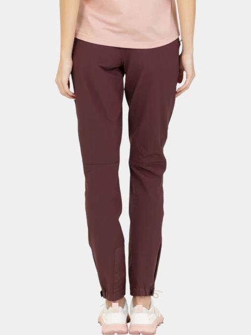 pantaloni de drumetie pt. femei Fjallraven Keb Agile Trousers W bordo 4