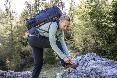 pantaloni de drumetie pt. femei Fjallraven Keb Agile Trousers W negru 12