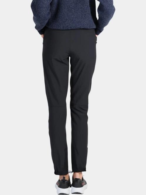 pantaloni de drumetie pt. femei Fjallraven Keb Agile Trousers W negru 4