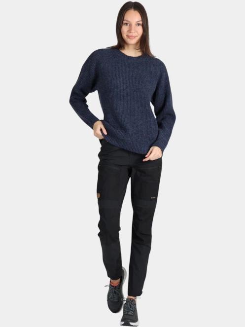 pantaloni de drumetie pt. femei Fjallraven Keb Agile Trousers W negru 5