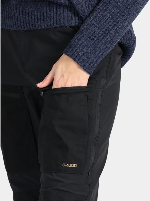 pantaloni de drumetie pt. femei Fjallraven Keb Agile Trousers W negru 6
