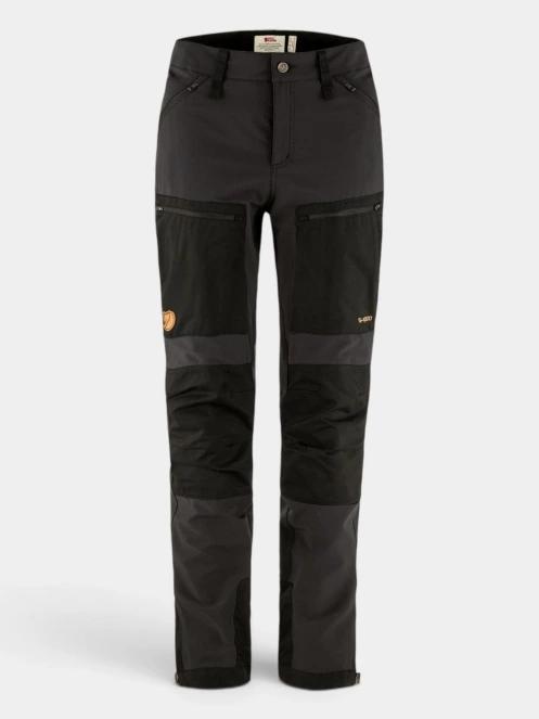 pantaloni de drumetie pt. femei Fjallraven Keb Agile Trousers W negru 10