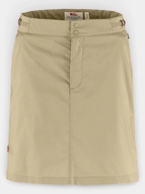 skort pt. femei Fjallraven Abisko Hike Skort W nisip 9