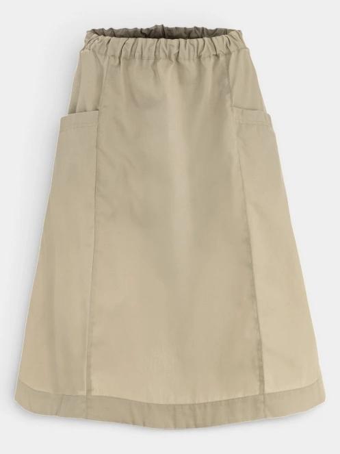 fusta midi pt. femei Fjallraven Vardag Skirt W nisip 2