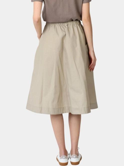 fusta midi pt. femei Fjallraven Vardag Skirt W nisip 4