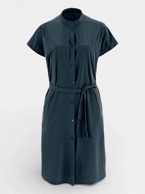 rochie camasa pt. femei Fjallraven Abisko Fjäll Dress W albastru inchis 2