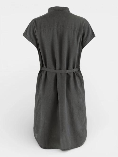 rochie camasa pt. femei Fjallraven Övik Hemp Dress W gri 3