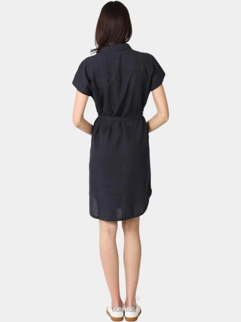 rochie camasa pt. femei Fjallraven Övik Hemp Dress W gri 4