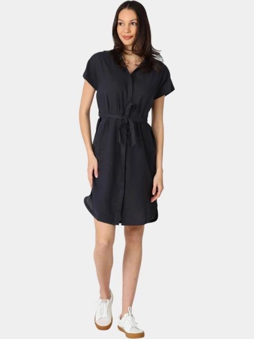 rochie camasa pt. femei Fjallraven Övik Hemp Dress W gri 5