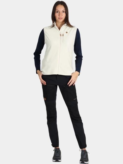 vesta pt. femei Fjallraven Övik Lite Fleece Vest W nisip 5
