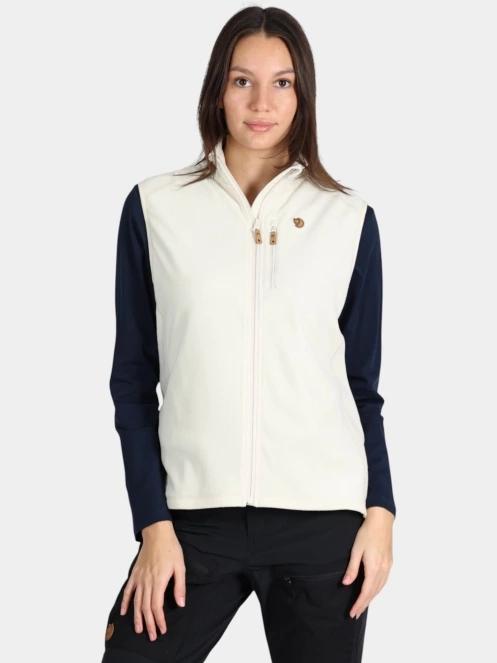 vesta pt. femei Fjallraven Övik Lite Fleece Vest W nisip 2