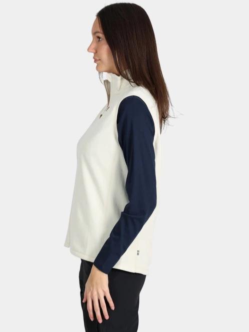 vesta pt. femei Fjallraven Övik Lite Fleece Vest W nisip 3