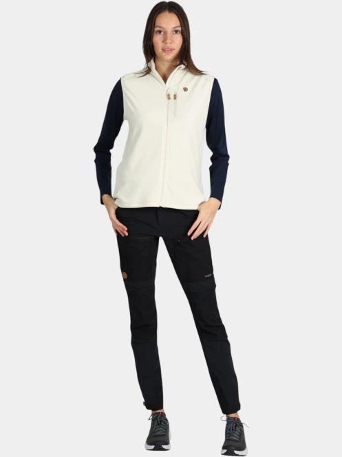vesta pt. femei Fjallraven Övik Lite Fleece Vest W nisip 5