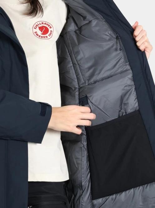 jacheta de iarna pt. femei Fjallraven HC hydratic Padded Parka W albastru inchis 8