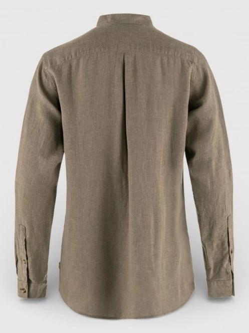 camasa cu maneci lungi pt. femei Fjallraven Övik Hemp Shirt LS W maro 8