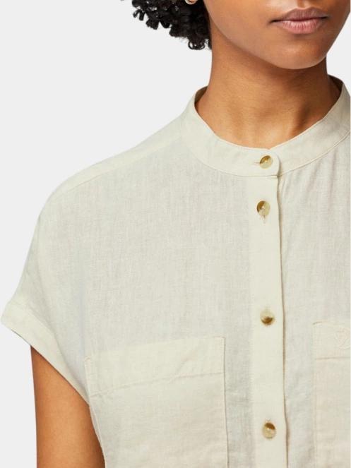 camasa cu maneci scurte pt. femei Fjallraven Övik Hemp Shirt SS W alb 6