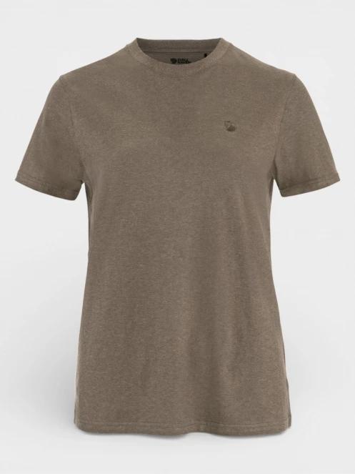 tricou cu maneci scurte pt. femei Fjallraven Hemp Blend T-shirt W maro 2