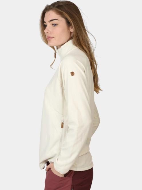 pulover polar pt. femei Fjallraven Övik Lite Fleece Jacket W nisip 3