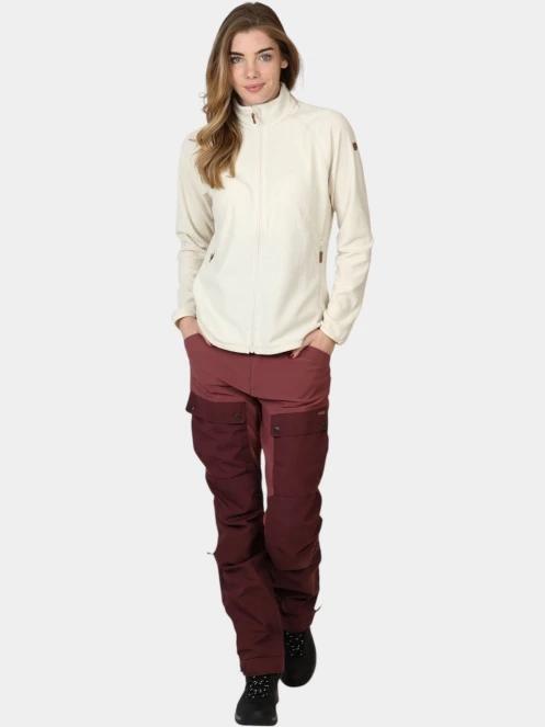 pulover polar pt. femei Fjallraven Övik Lite Fleece Jacket W nisip 7