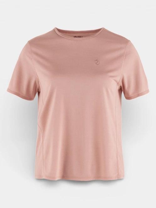 tricou pentru sport, cu maneci scurte pt. femei Fjallraven Abisko Lite SS W roz 2