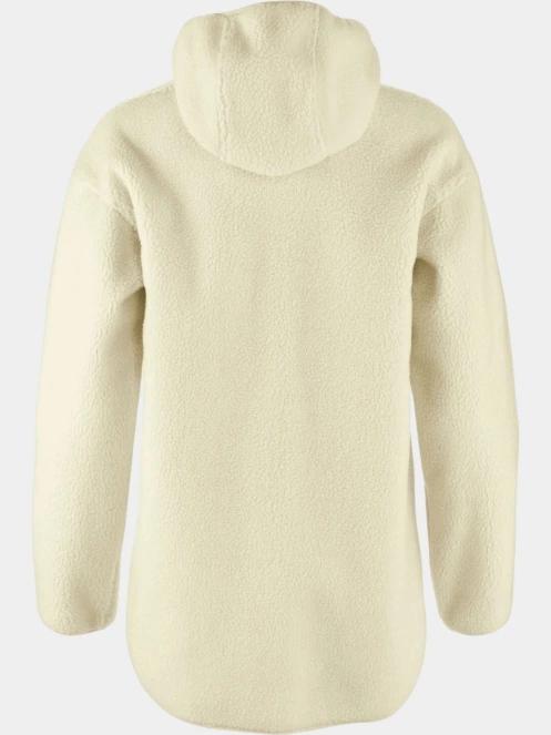 pulover cu gluga pt. femei Fjallraven Vardag Pile Fleece Long W nisip 3