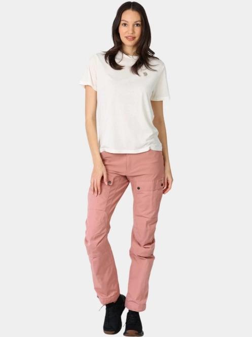 tricou pentru sport, cu maneci scurte pt. femei Fjallraven High Coast SS W alb 5