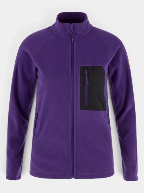 pulover polar pt. femei Fjallraven Kaipak Fleece W violet 2