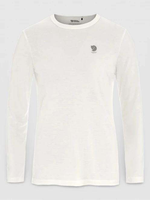 tricou cu maneci lungi, pentru sport pt. femei Fjallraven High Coast LS W alb 2