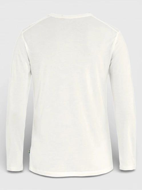 tricou cu maneci lungi, pentru sport pt. femei Fjallraven High Coast LS W alb 3