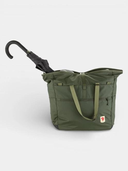 geanta de umar Fjallraven High Coast Tote 30 verde 7