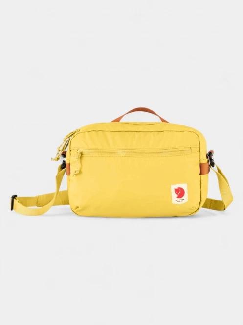 geanta cu banduliera Fjallraven High Coast Crossbody galben 2