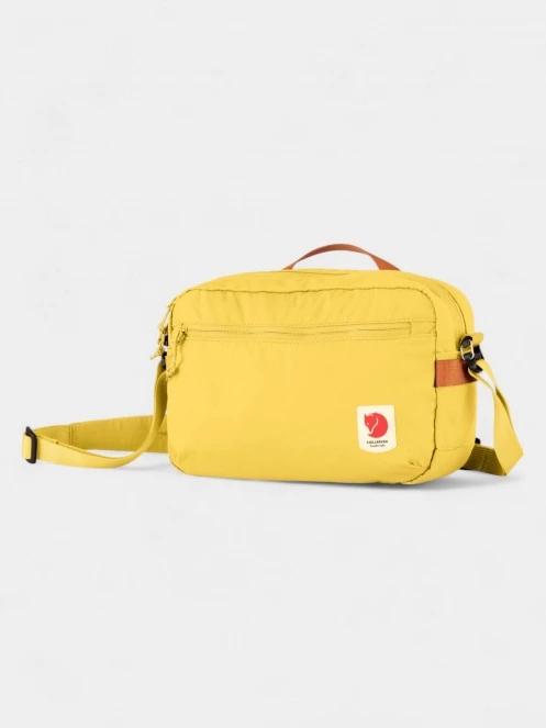 geanta cu banduliera Fjallraven High Coast Crossbody galben 3