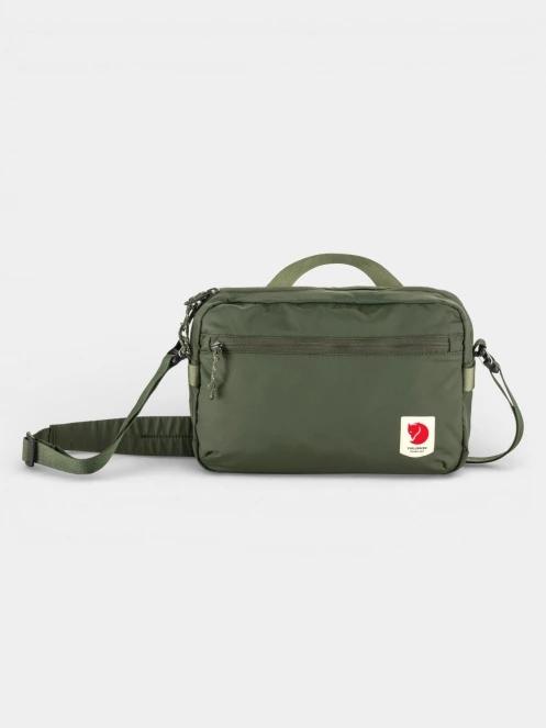 geanta cu banduliera Fjallraven High Coast Crossbody verde inchis 2