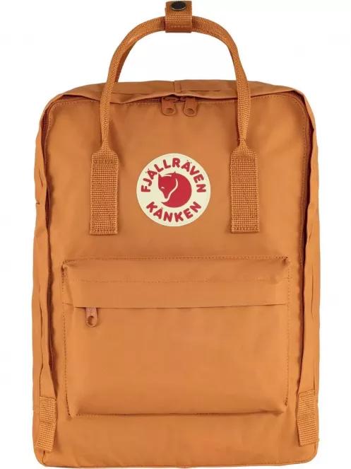 rucsac pentru oras, geanta Fjallraven Kanken portocaliu 2