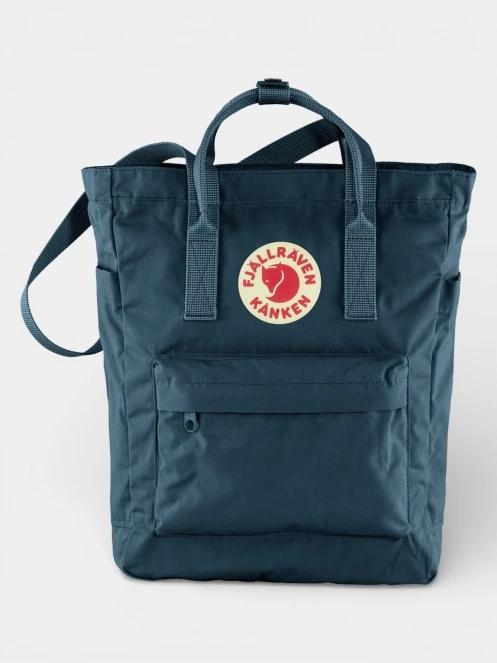 rucsac Fjallraven Kanken Totepack albastru inchis 2
