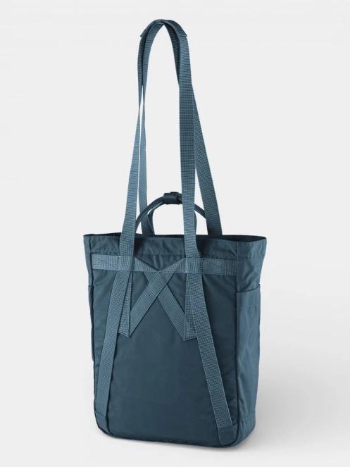 rucsac Fjallraven Kanken Totepack albastru inchis 5